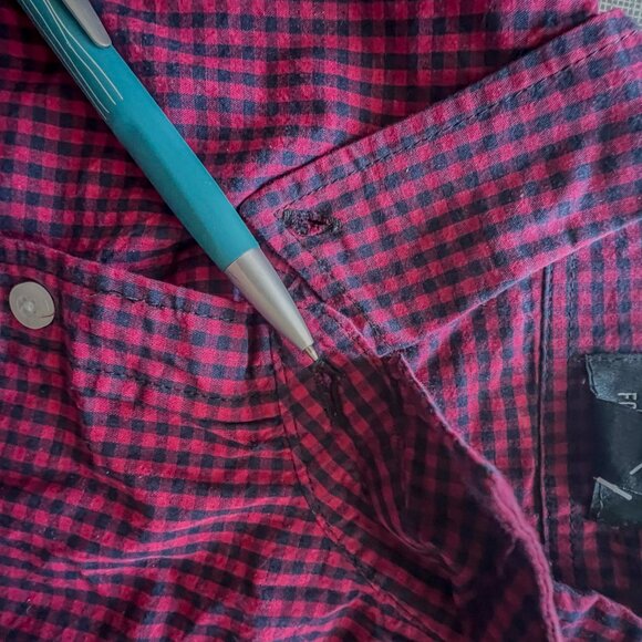 BNWT Forever 21 Chemise Classic Long Sleeved Shirt US S - Picture 7 of 7